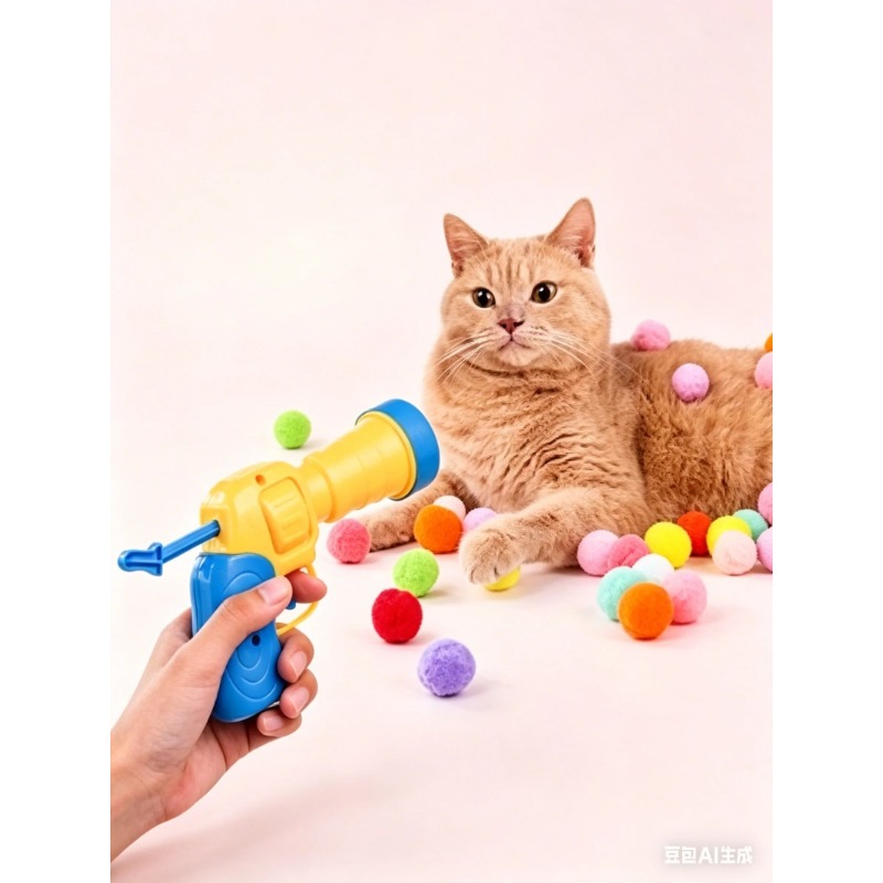 Interactive Cat Toy - Juego de Juguetes Interactivos para Gatos,