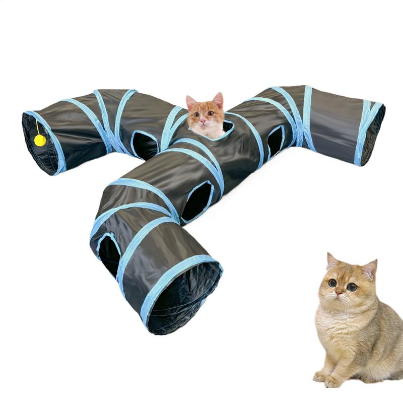 Interactive Cat Toy - Túnel de juguete para gatos, ocultador