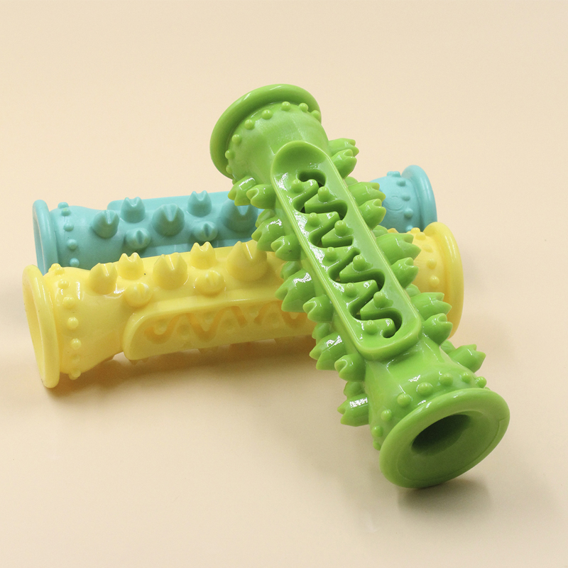 Pet Dental Chew Toy - Cepillo de dientes para perros, palo