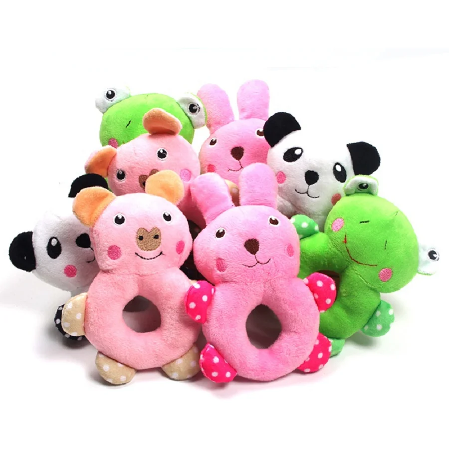 Pet Dental Chew Toy - Juguete Circular de peluche para mascotas,