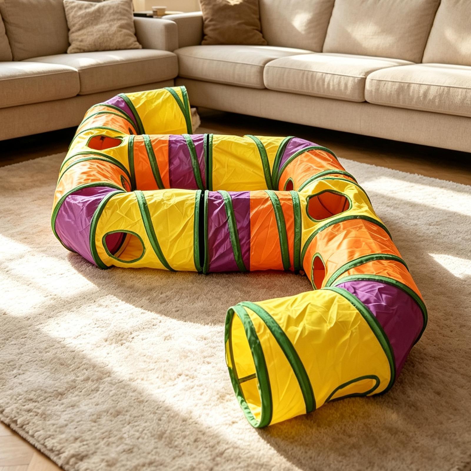 Túnel para gatos, decoración i - Interactive Cat Toy reseña y precio