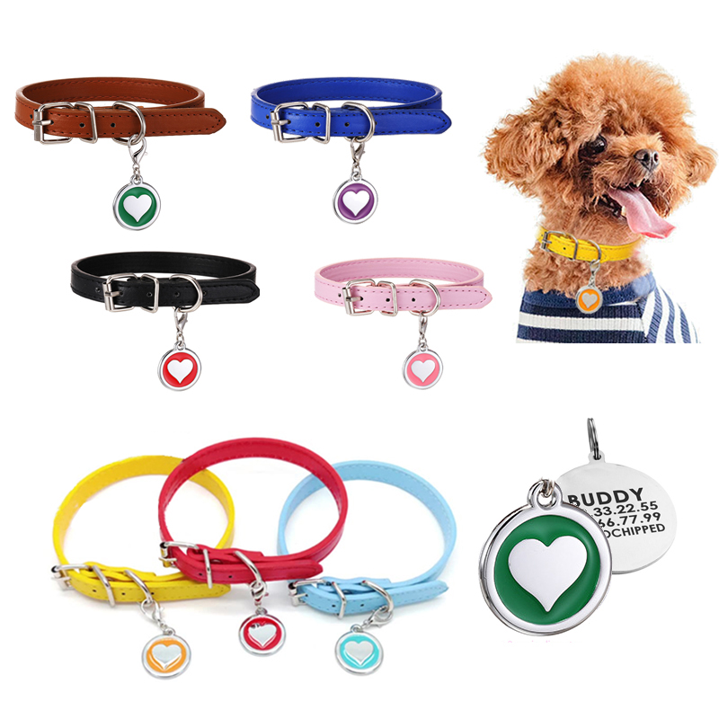 Collar de cuero para perro y g - Pet Supplies Login reseña y precio