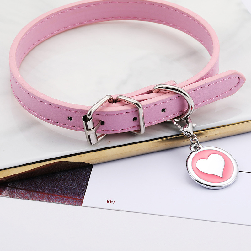 Collar de cuero para perro y g - Pet Supplies Login reseña y precio