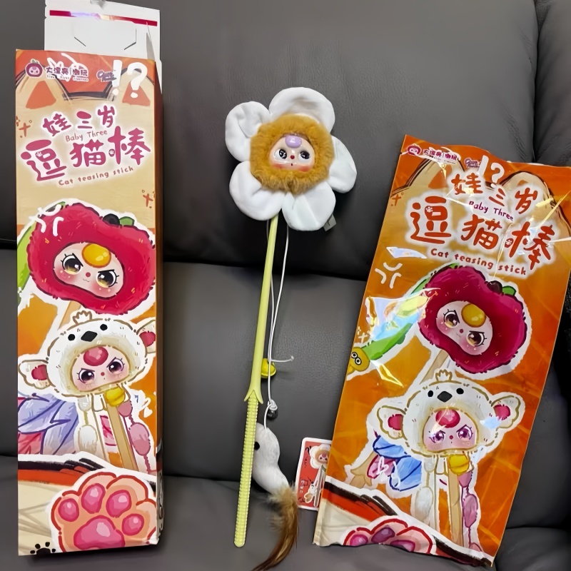 Nuevo palo de tres gatos para  - Interactive Cat Toy reseña y precio