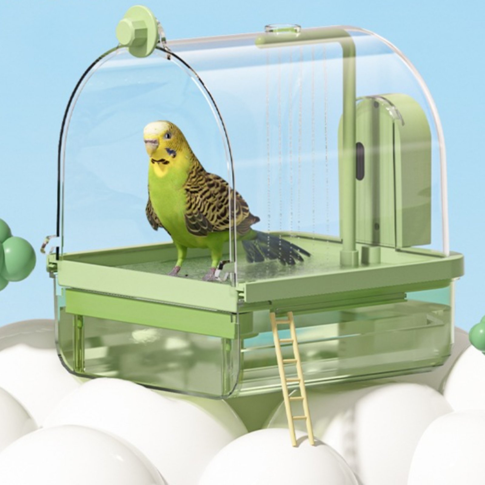 Baño Automático para Pájaros c - Pet Supplies Us reseña y precio