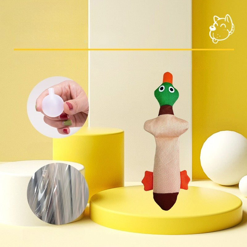 Juguetes de Peluche de Pato La - Pet Dental Chew Toy reseña y precio