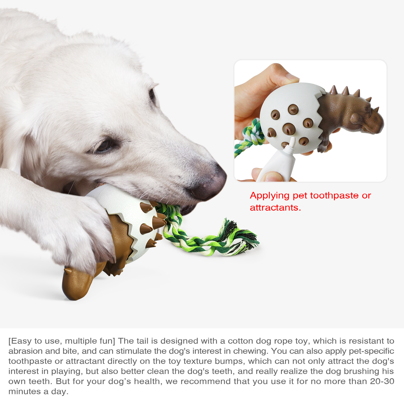 Juguete Masticable para Perros - Pet Dental Chew Toy reseña y precio