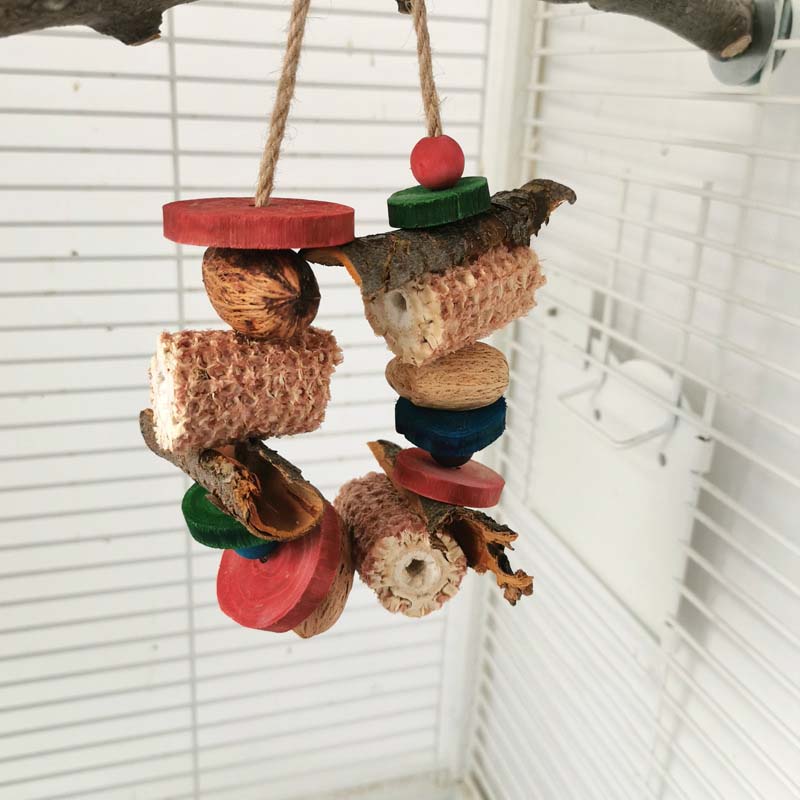 Juguete Masticable para Pájaro - Pet Supplies Login reseña y precio