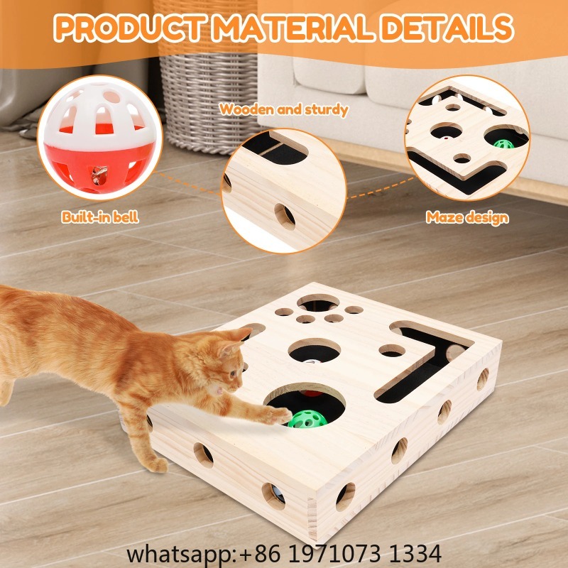 Juguete para gatos con forma d - Interactive Cat Toy reseña y precio