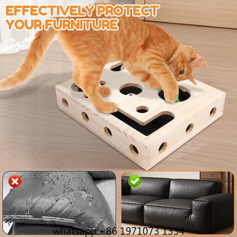 Juguete para gatos con forma d - Interactive Cat Toy reseña y precio