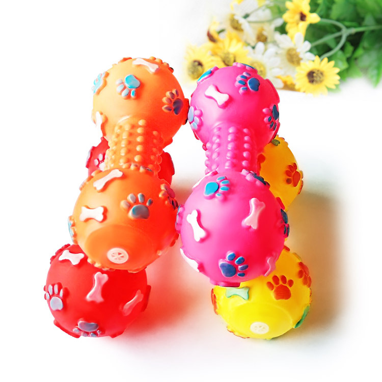 Nuevo juguete chirriante para  - Pet Dental Chew Toy reseña y precio