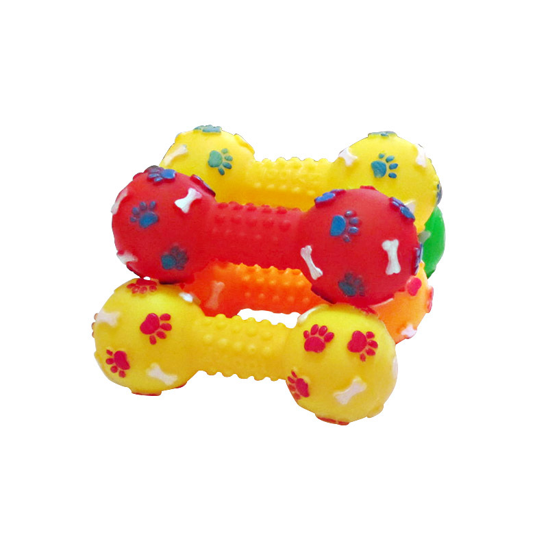Nuevo juguete chirriante para  - Pet Dental Chew Toy reseña y precio