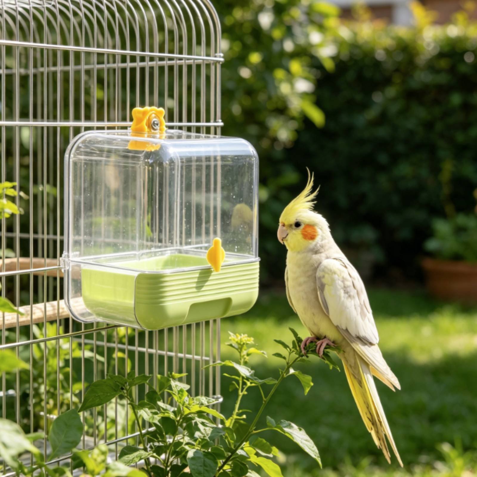 Bañera Multifunción para Loros - Pet Supplies Us reseña y precio