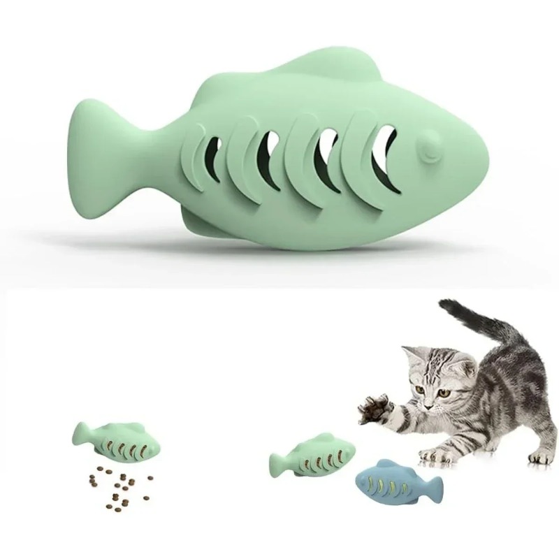 Juguete para masticar para gat - Pet Dental Chew Toy reseña y precio