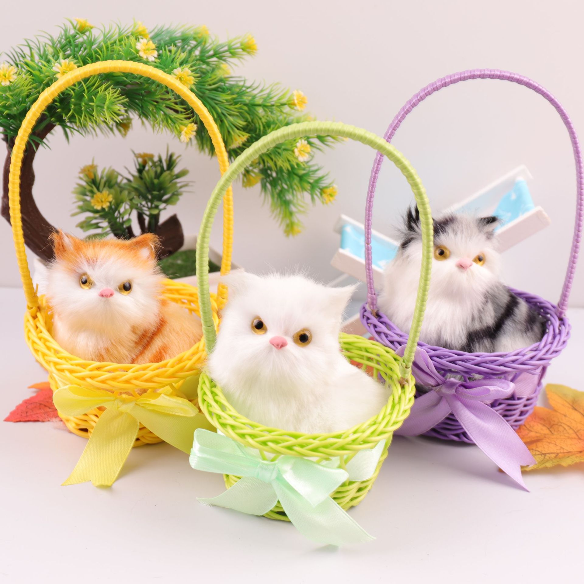 Cesta de mano de simulación pa - Interactive Cat Toy reseña y precio
