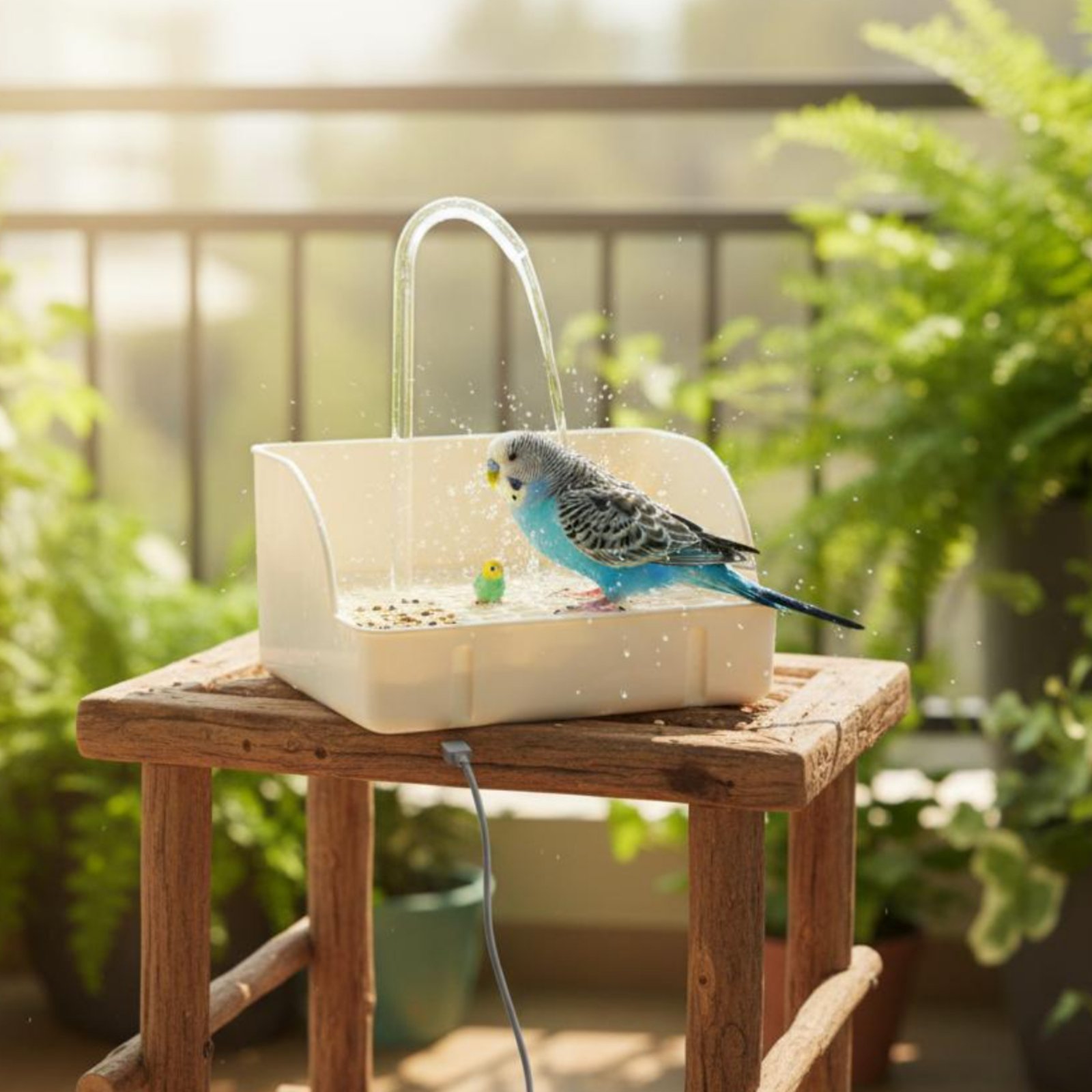 Ducha Automática para Aves, Fá - Pet Supplies Us reseña y precio