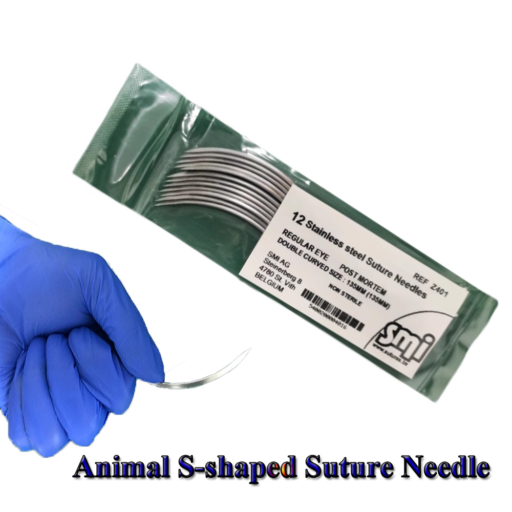 5/12 Agujas de Sutura en Forma - Pet Supplies Vet Clinic reseña y precio
